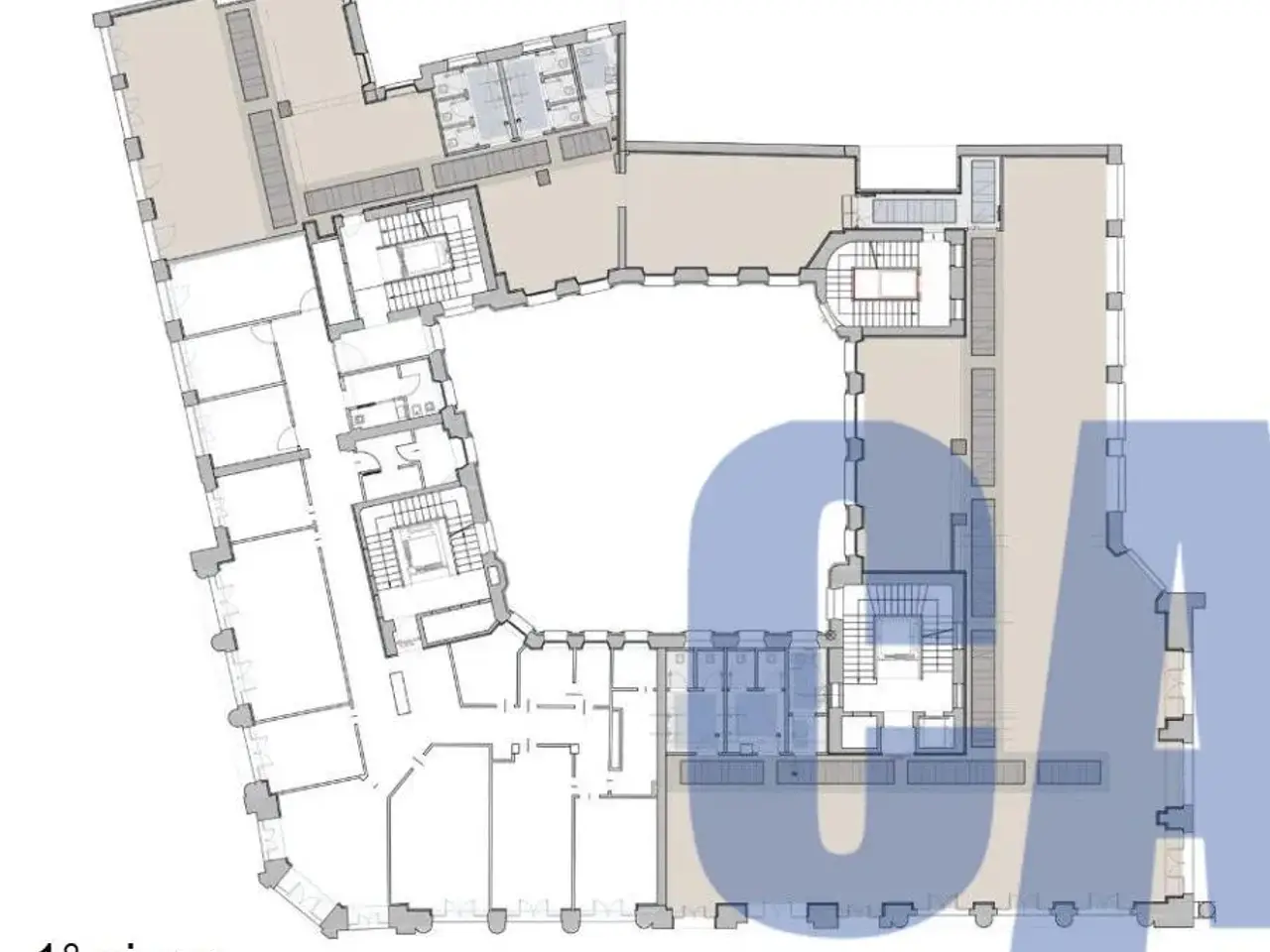 Ufficio in Piazza Cordusio, Milano, {3} - Planimetria 1