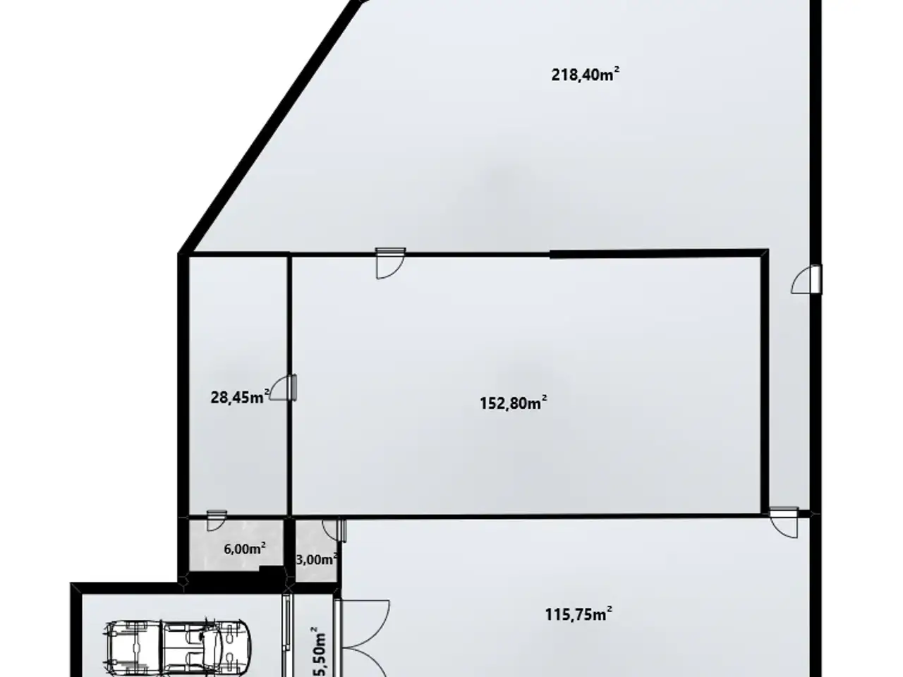 Magazzino in Luis Zuegg StraßE - Via Luis Zuegg, Merano, {3} - Planimetria 1