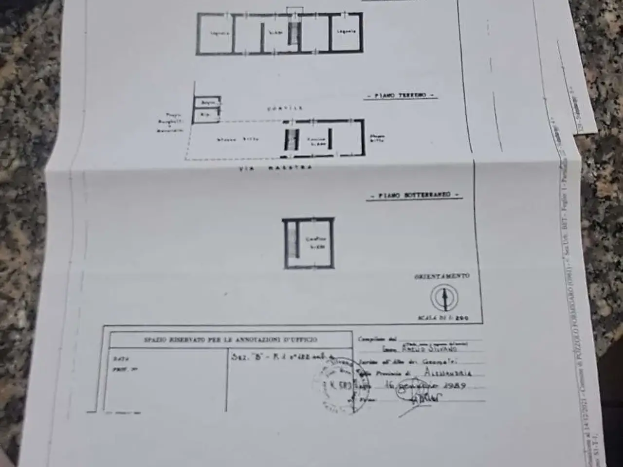 Magazzino in Via Bettole, Pozzolo Formigaro, {3} - Planimetria 1