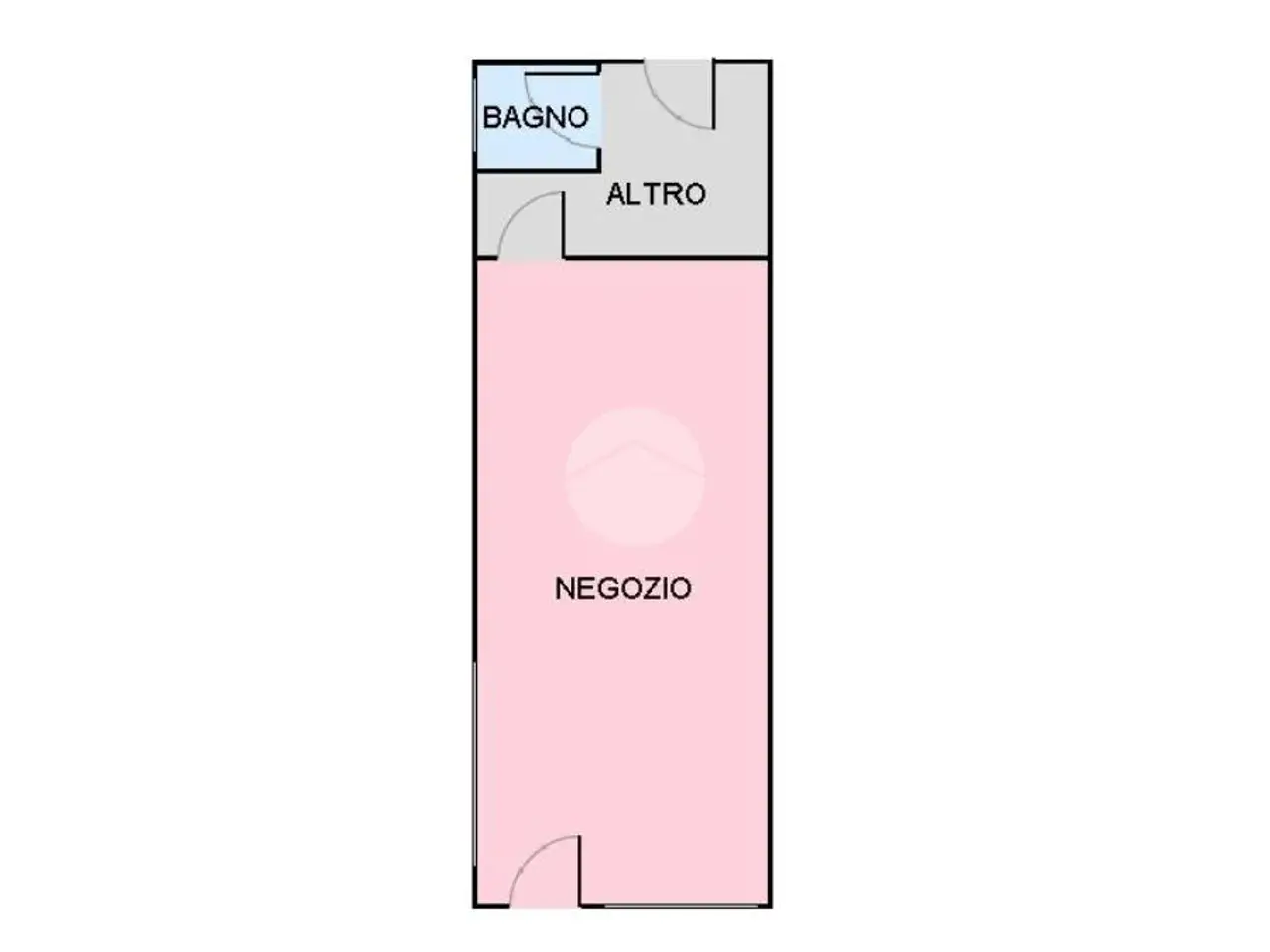 Negozio in Via Giacomo Matteotti 97, Gaglianico, {3} - Planimetria 1