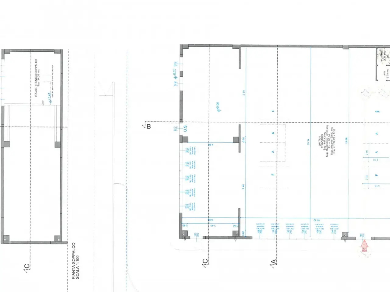 Capannone in Via Lama,24, Carpi, {3} - Planimetria 1