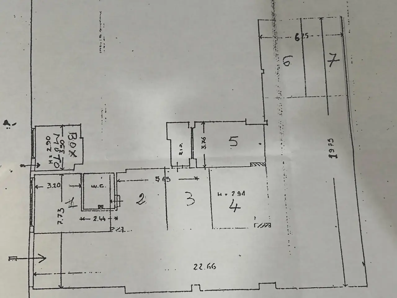 Capannone in Via Stefano Buonsignori, Firenze, {3} - Planimetria 1