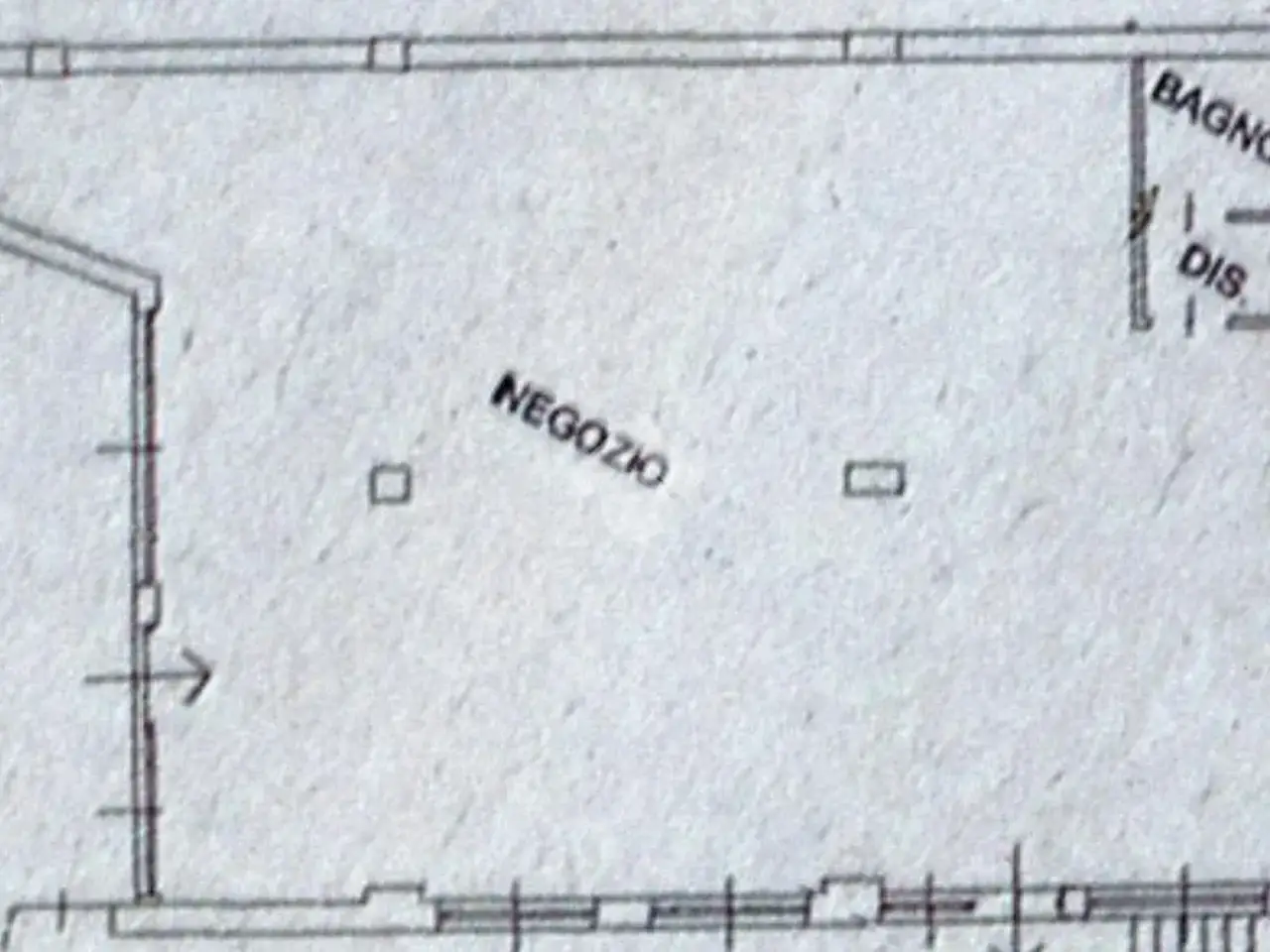 Negozio in Via Don Angelo Pedrinelli, Carvico, {3} - Planimetria 1