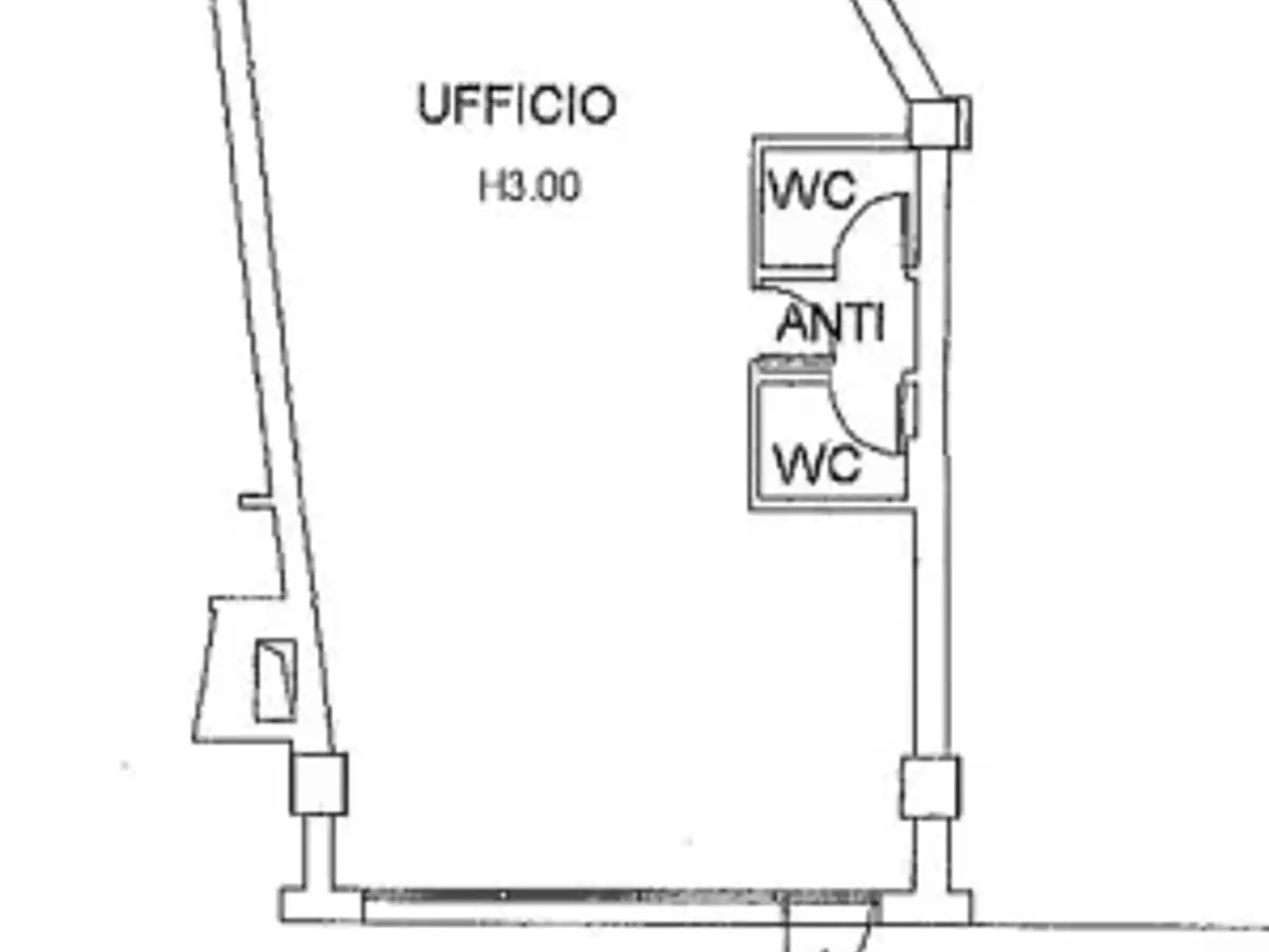 Ufficio in Viale 23 Settembre 1845, Rimini, {3} - Planimetria 1