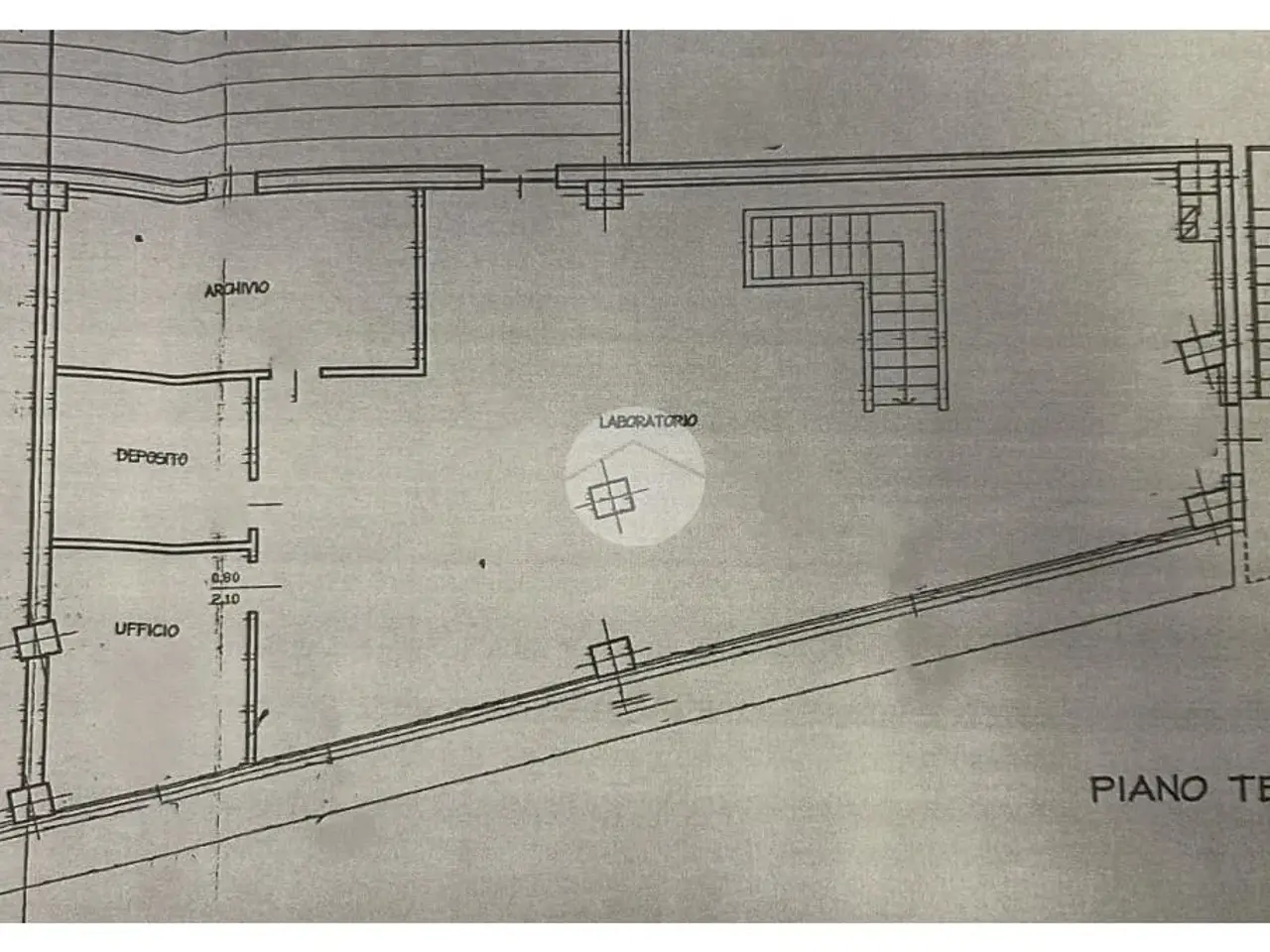Negozio in Via Vergnano 18, Brescia, {3} - Planimetria 1