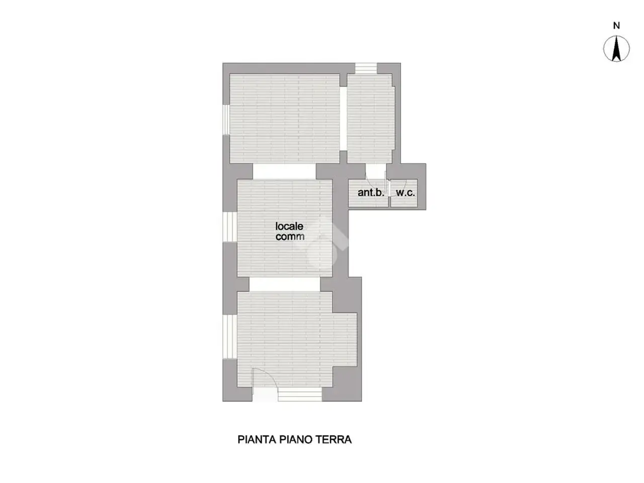 Negozio in Via Nazario Sauro 43, Giulianova, {3} - Planimetria 1