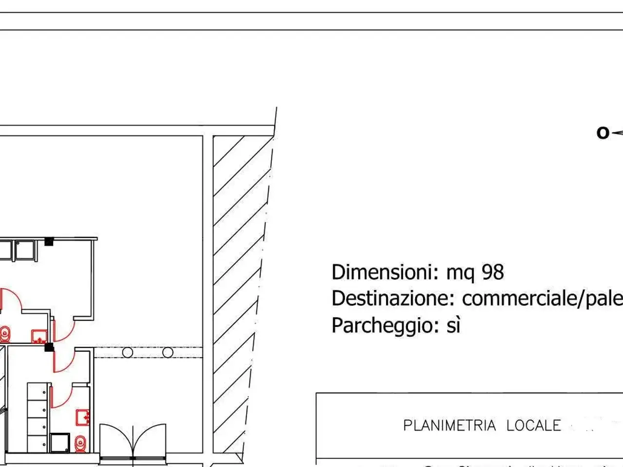 Capannone in , Vicopisano, {3} - Planimetria 1