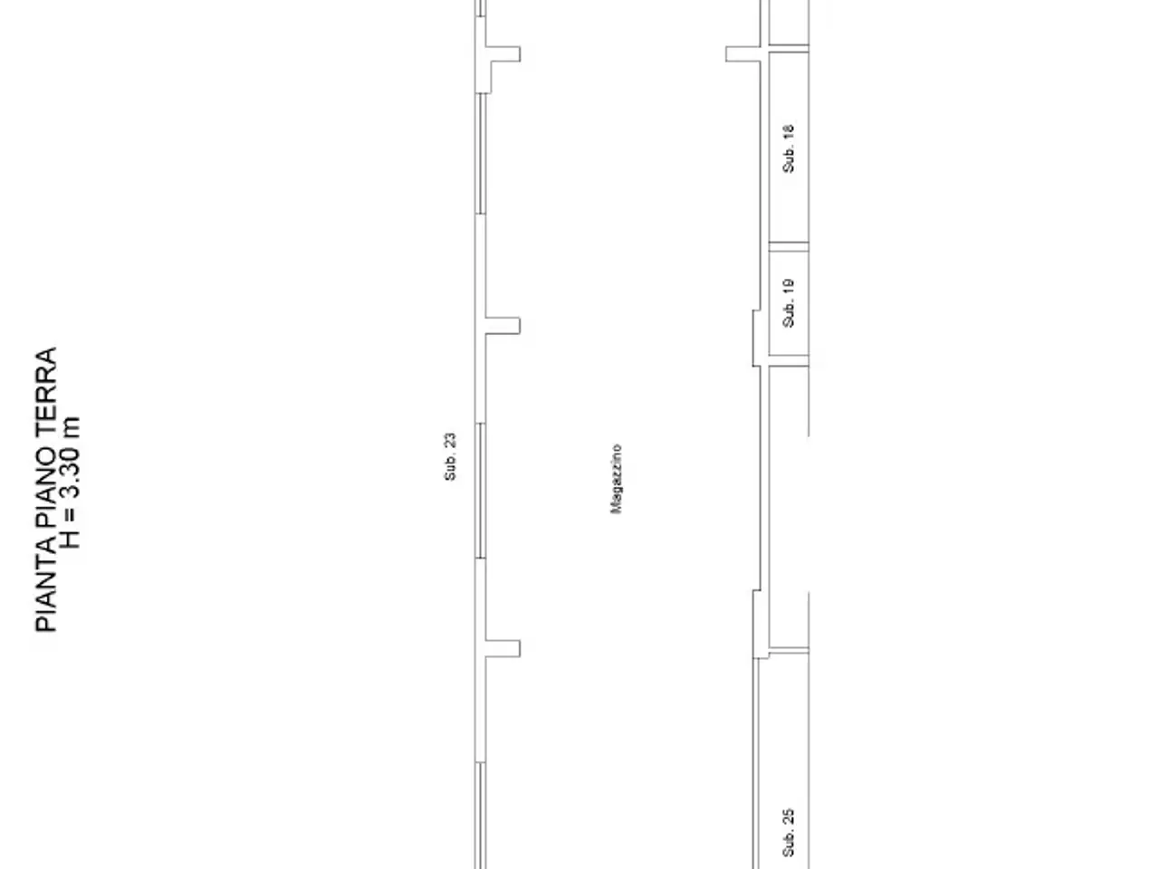 Officina in Via Gabriele Cianflone 5, Lamezia Terme, {3} - Planimetria 1