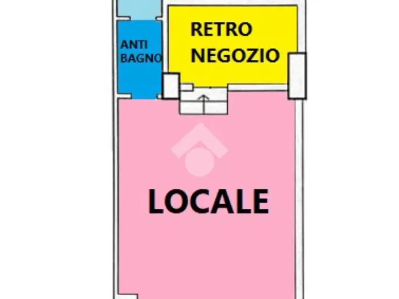 Negozio in Via Luigi Gaetano Marini 00, Roma, {3} - Planimetria 1