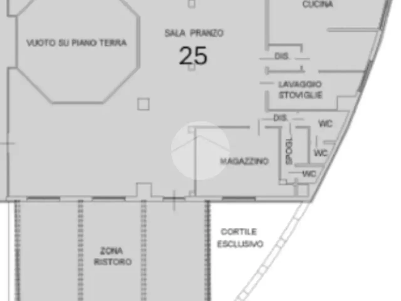 Negozio in Viale Monte Grappa 1, Treviglio, {3} - Planimetria 1