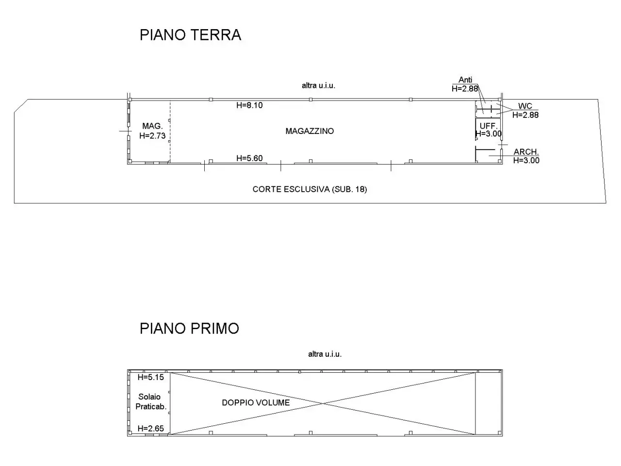 Capannone in Via Matteotti, Castenaso, {3} - Planimetria 1