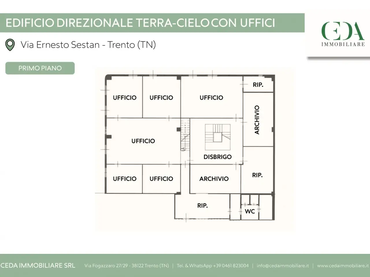 Ufficio in Via Sestan, Trento, {3} - Foto 1