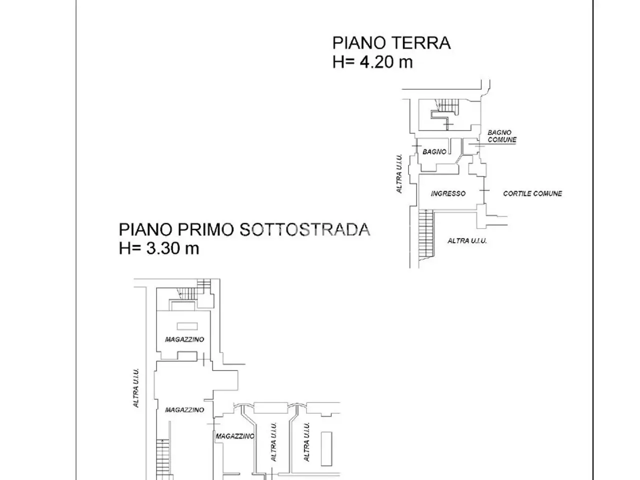 Magazzino in Corso Galileo Ferraris, Torino, {3} - Planimetria 1