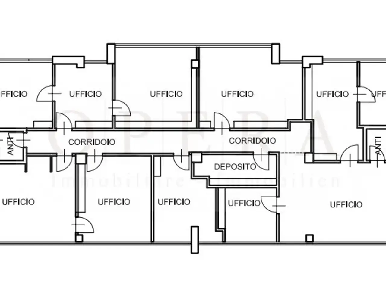 Ufficio in Via Luigi Galvani - Luigi-Galvani-StraßE, Bolzano, {3} - Planimetria 1