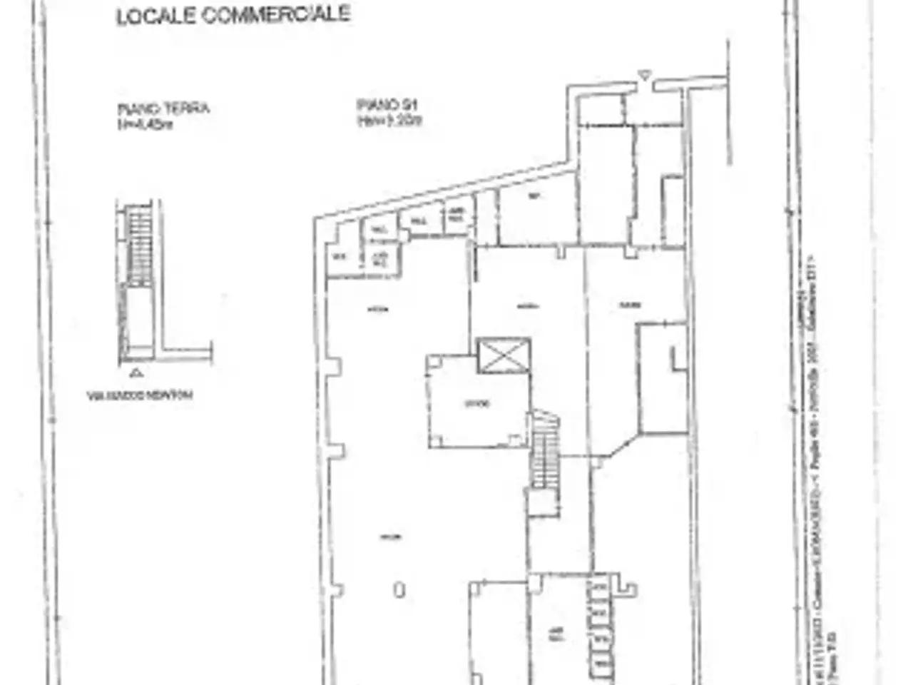 Negozio in Viale Isacco Newton, Roma, {3} - Planimetria 1