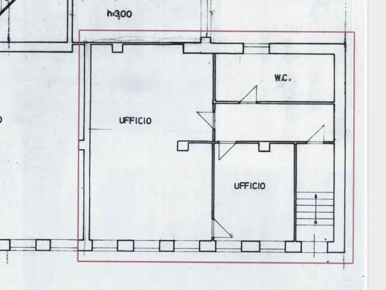 Ufficio in Via Serraloggia 9, Fabriano, {3} - Planimetria 1