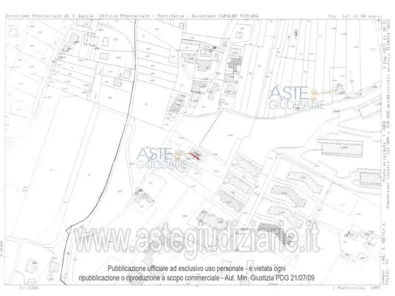 Garage in Via Lazio, 15, 67100 l'Aquila Aq, Italia 15, L'Aquila, {3} - Planimetria 1