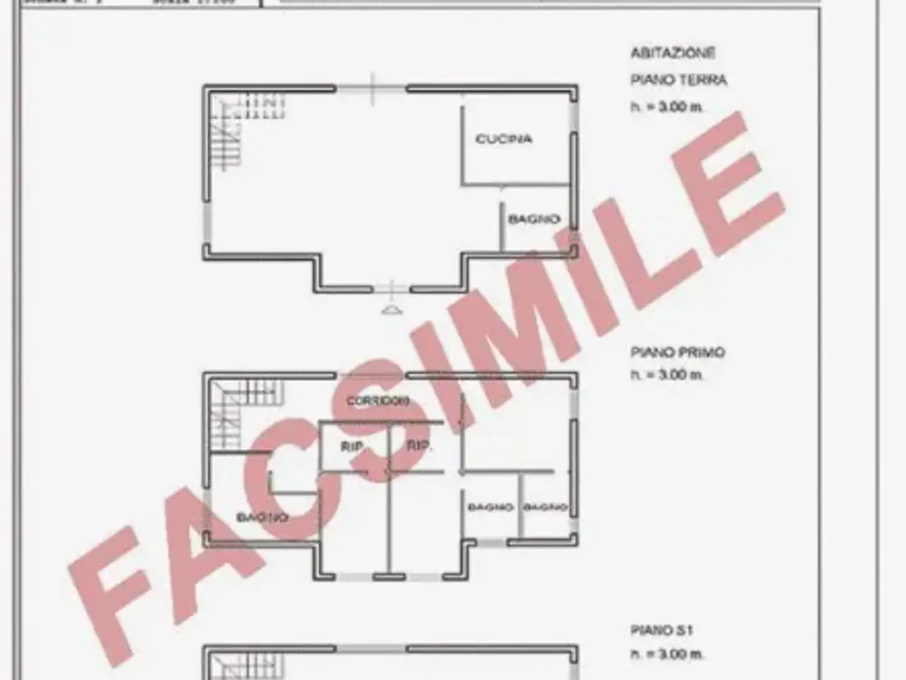 Locale commerciale in , Pisa, {3} - Planimetria 1