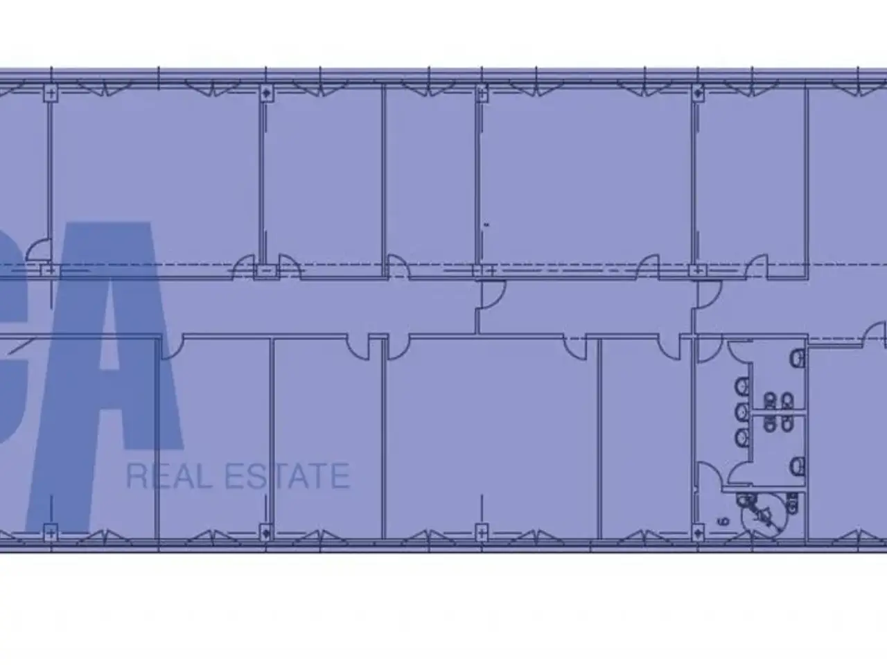Ufficio in Via Burona, Vimodrone, {3} - Planimetria 1