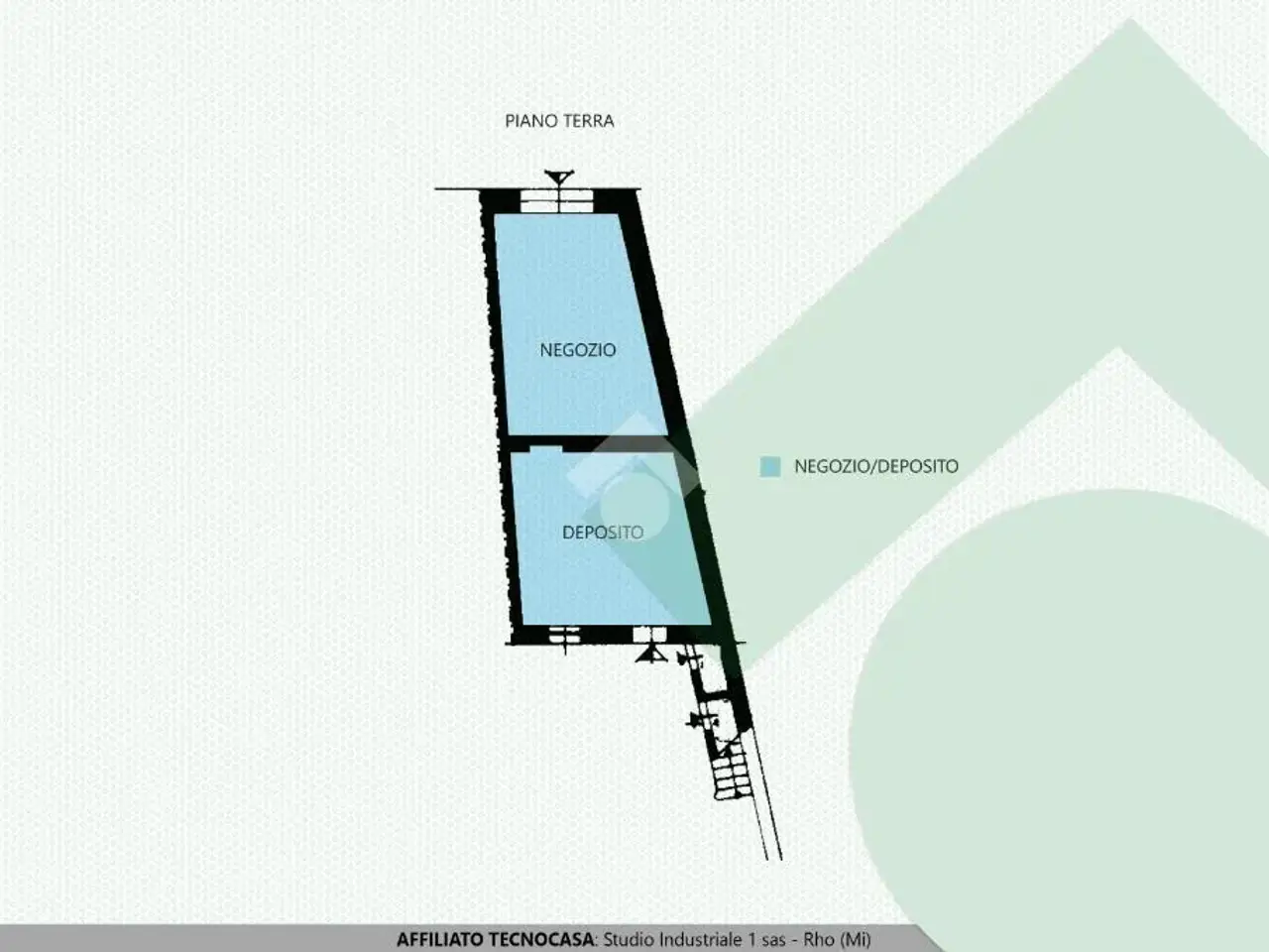 Negozio in Via Porta Ronca 5, Rho, {3} - Planimetria 1