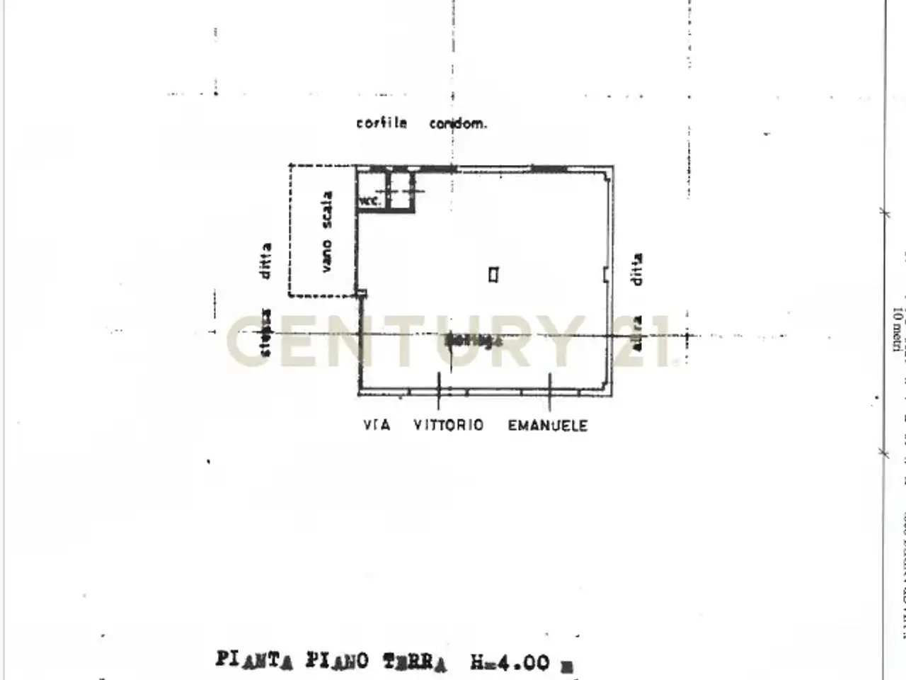 Palazzina commerciale in Via Vittorio Emanuele 243, Viagrande, {3} - Planimetria 1