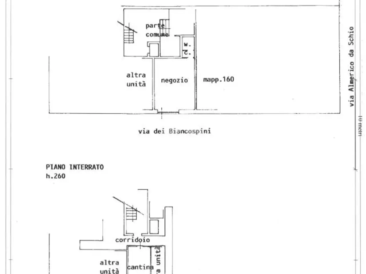 Negozio in Via Almerico da Schio, Milano, {3} - Planimetria 1