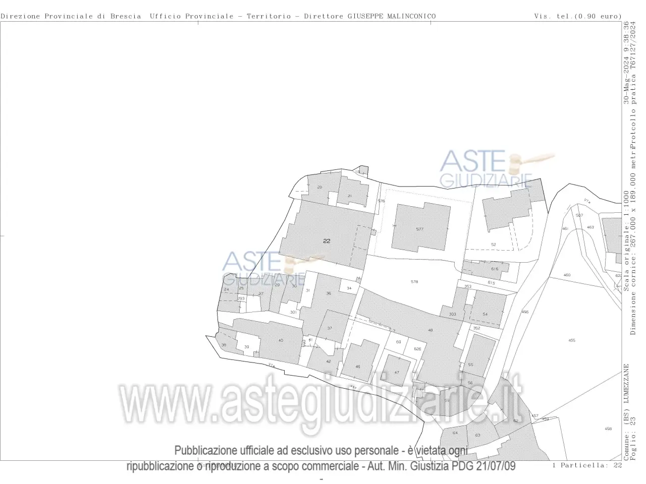Garage in Via Monte Ladino, 25065 Lumezzane Bs, Italia 25065, Lumezzane, {3} - Planimetria 1
