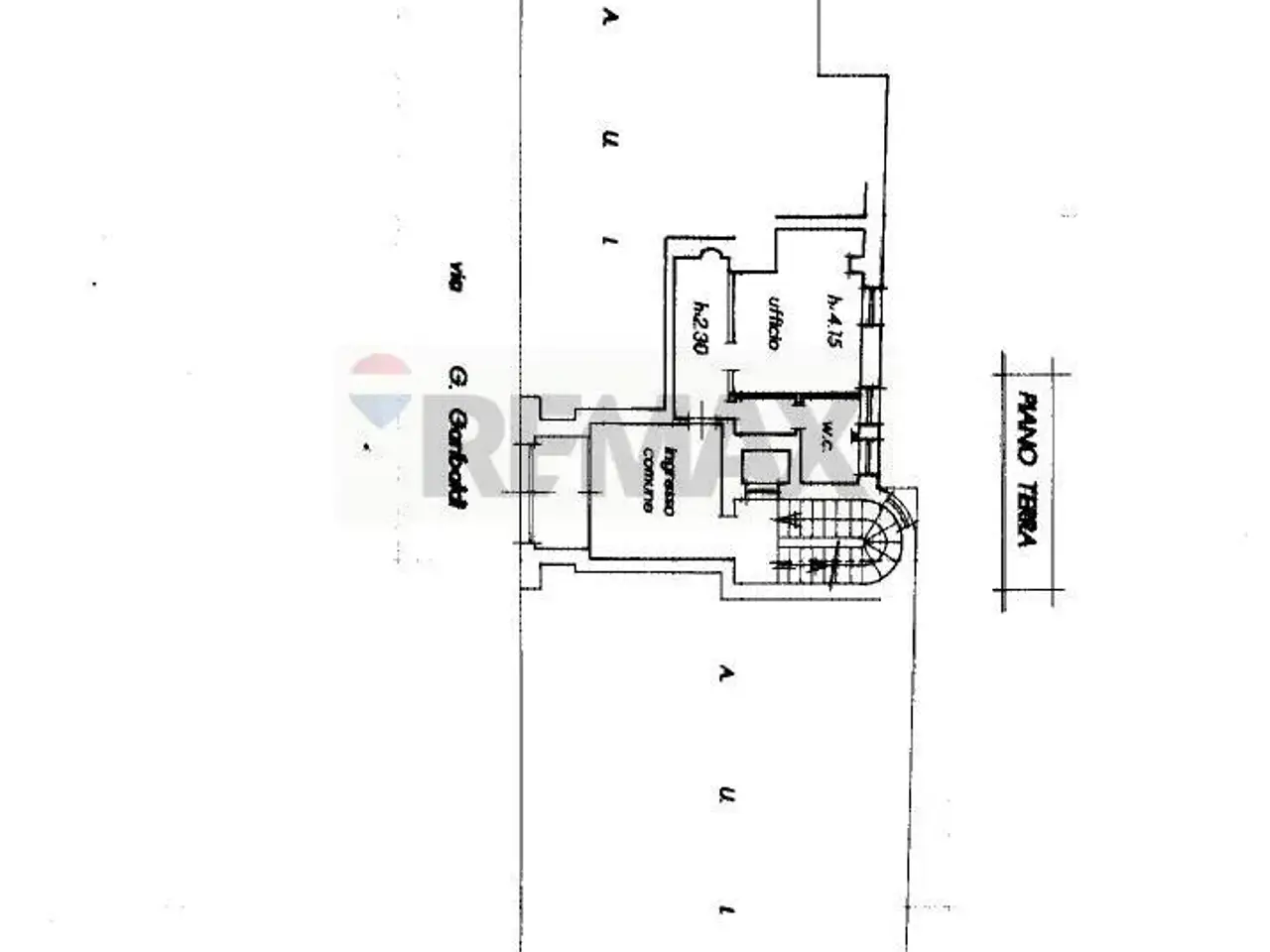 Ufficio in Via G.Garibaldi 4, Bergamo, {3} - Planimetria 1