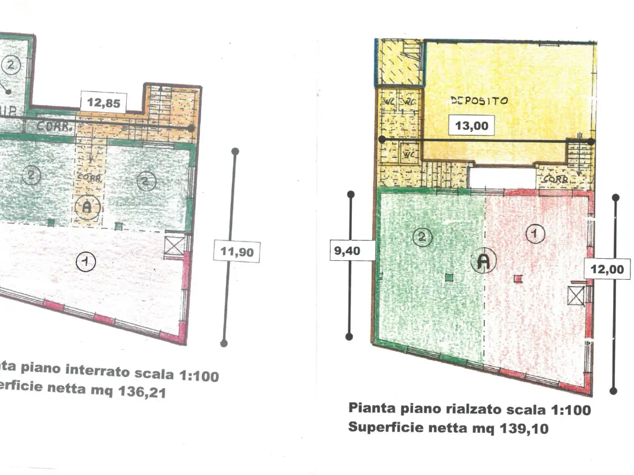 Ufficio in Via Giuseppe Verga, Seregno, {3} - Planimetria 1