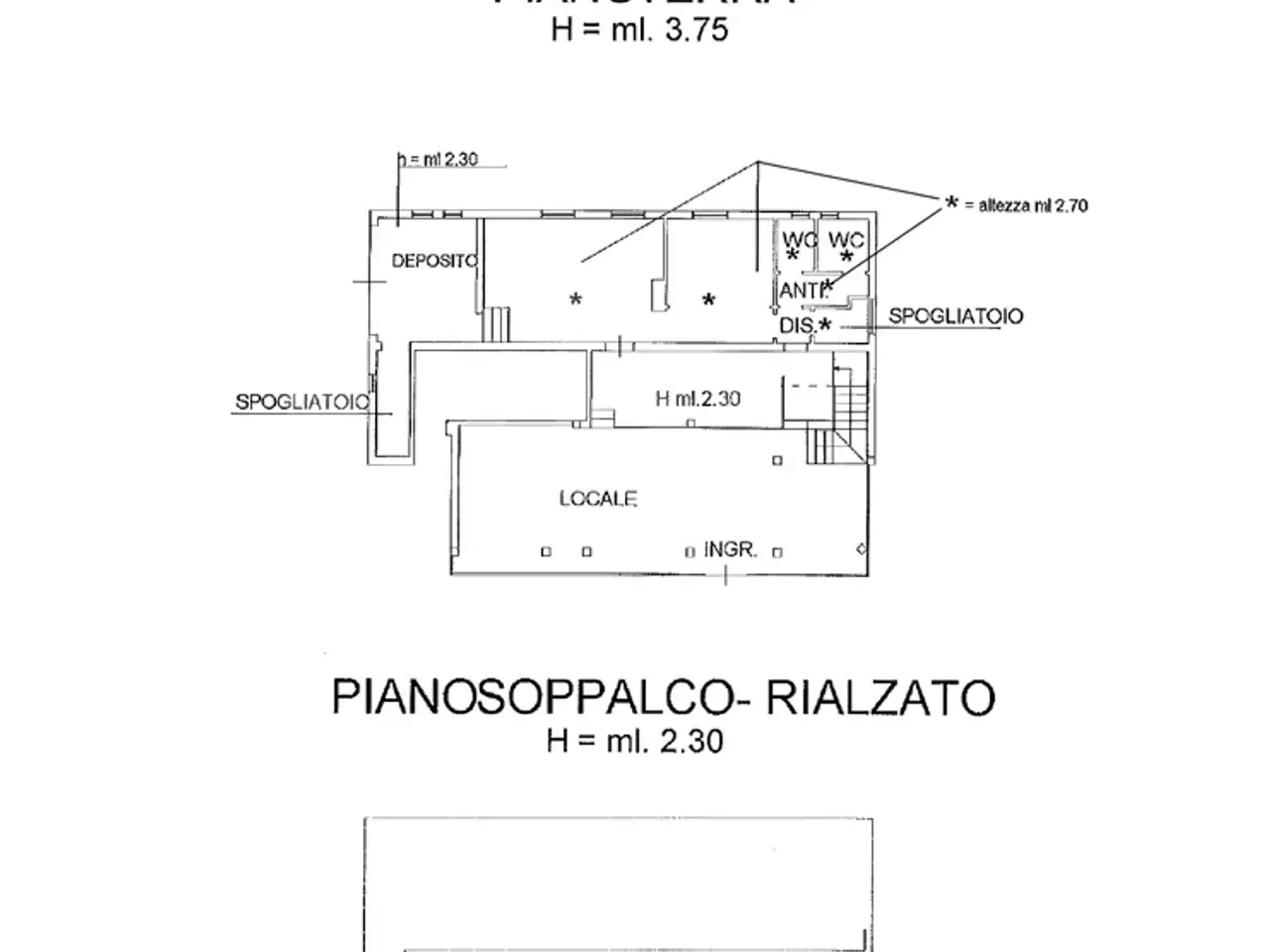 Negozio in , Porto Viro, {3} - Planimetria 1
