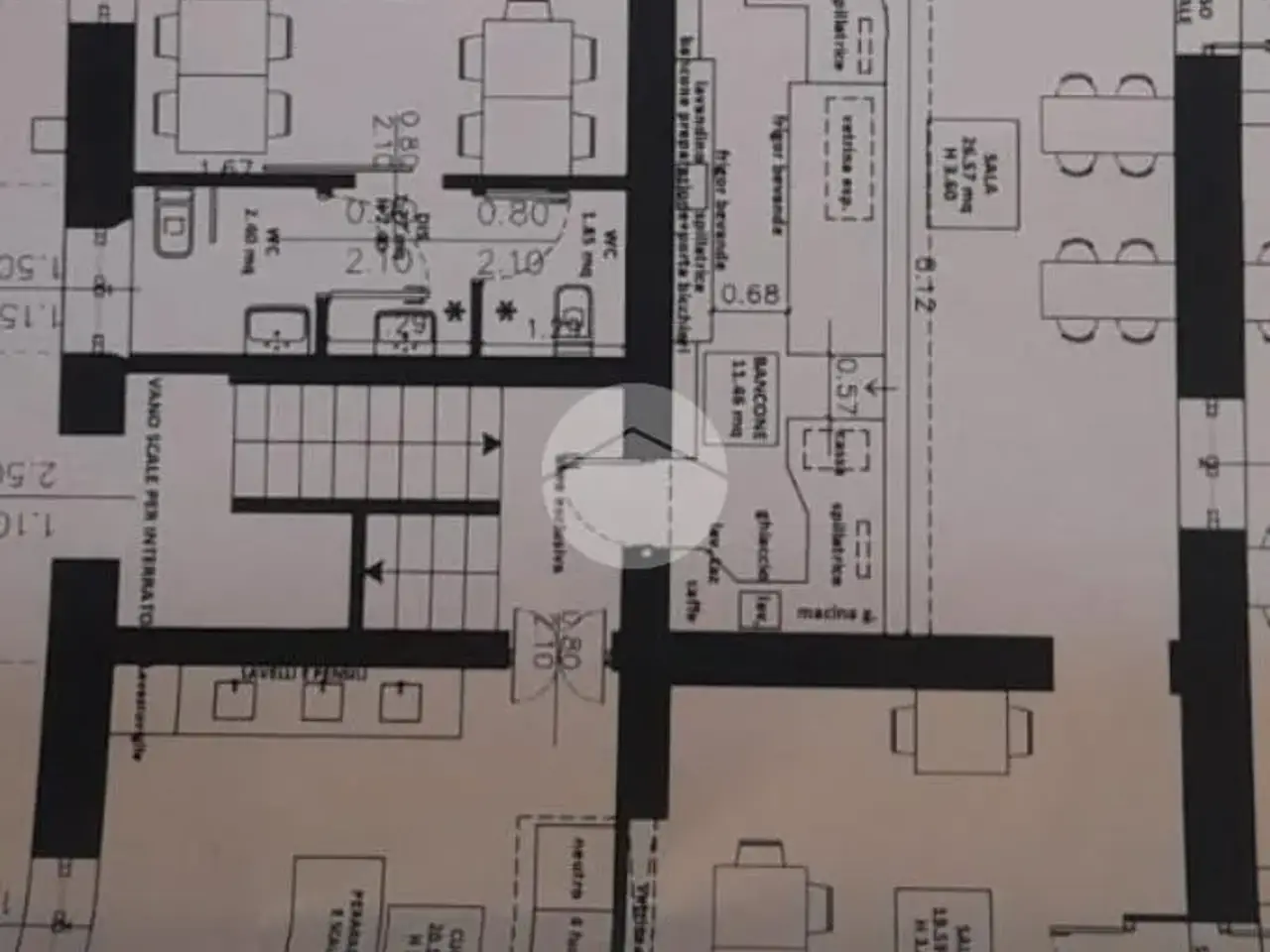 Negozio in Viale M. Bazzani 2, Gussago, {3} - Planimetria 1