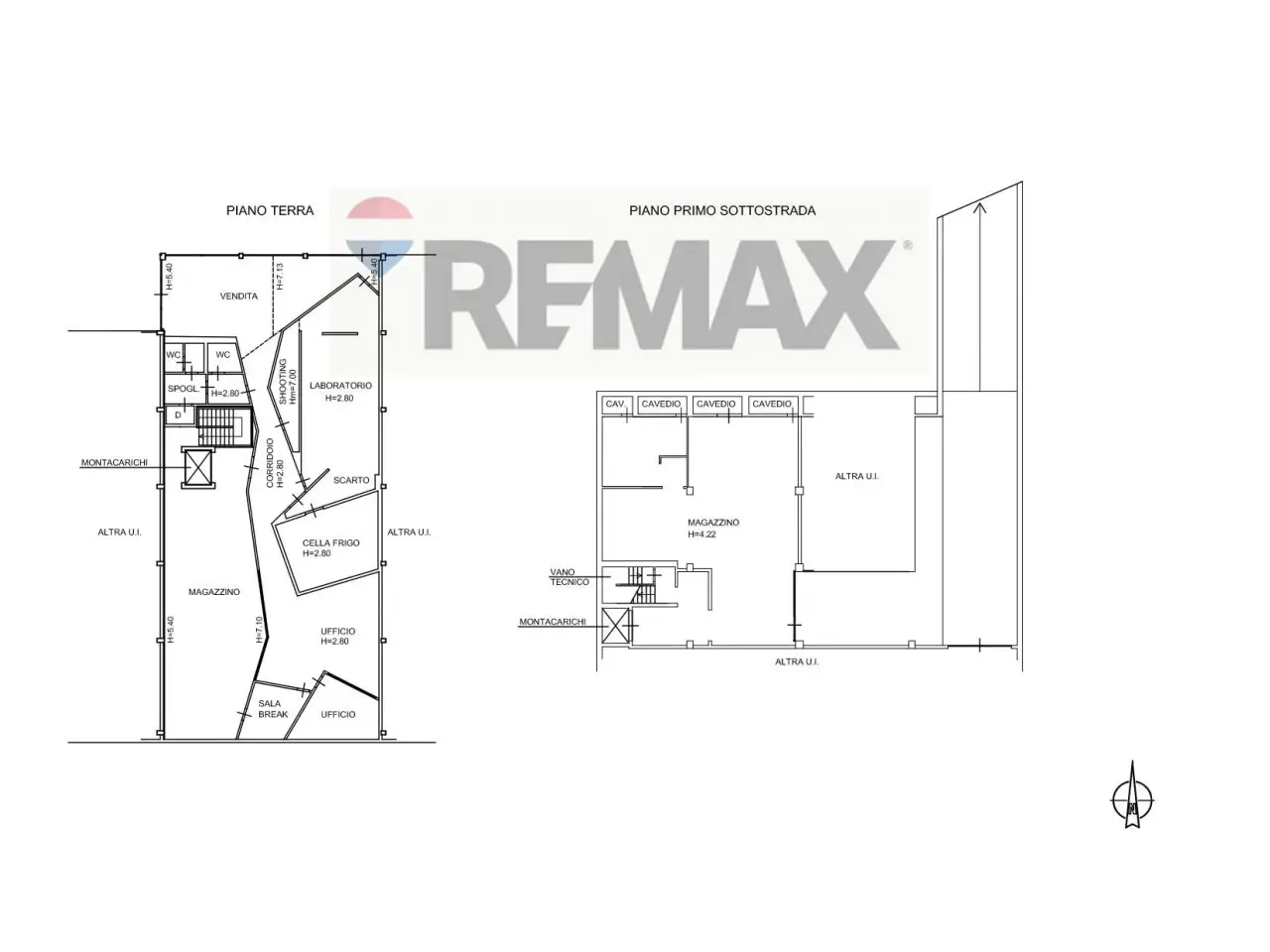 Negozio in Via Milano 43, Brescia, {3} - Planimetria 1