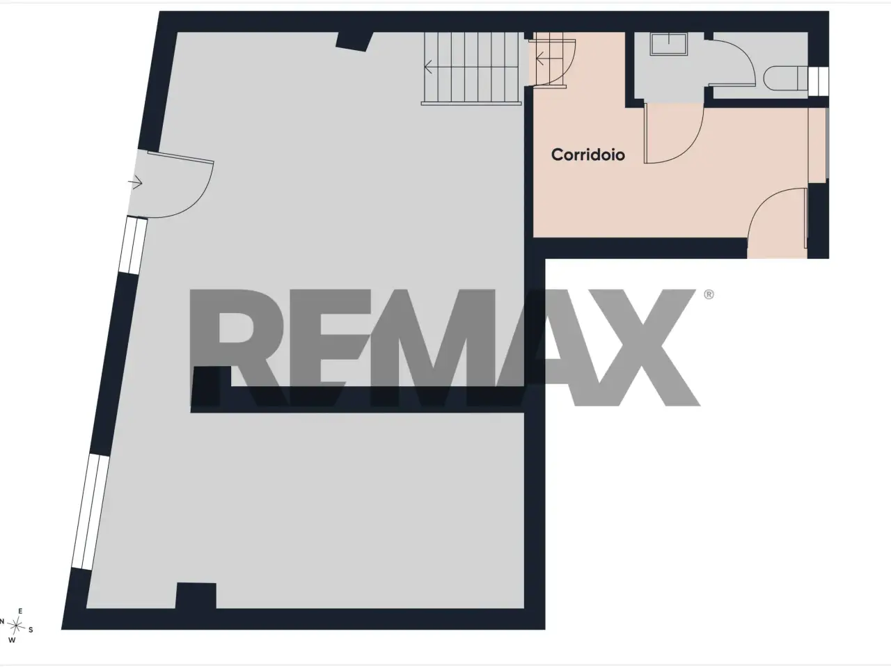 Negozio in Via Casal del Marmo 67/69, Roma, {3} - Planimetria 1
