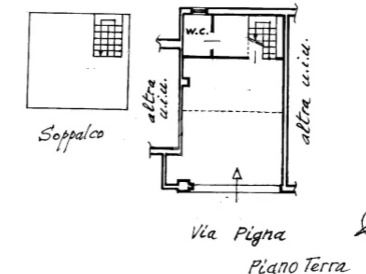 Negozio in Via Pigna 84, Napoli, {3} - Planimetria 1