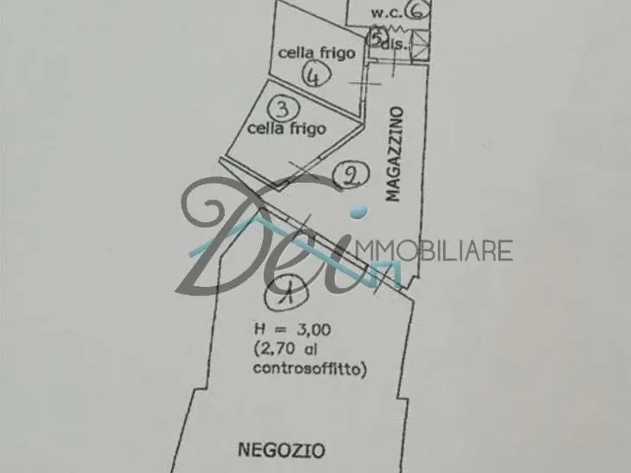 Negozio in , Castelnuovo Di Garfagnana, {3} - Planimetria 1