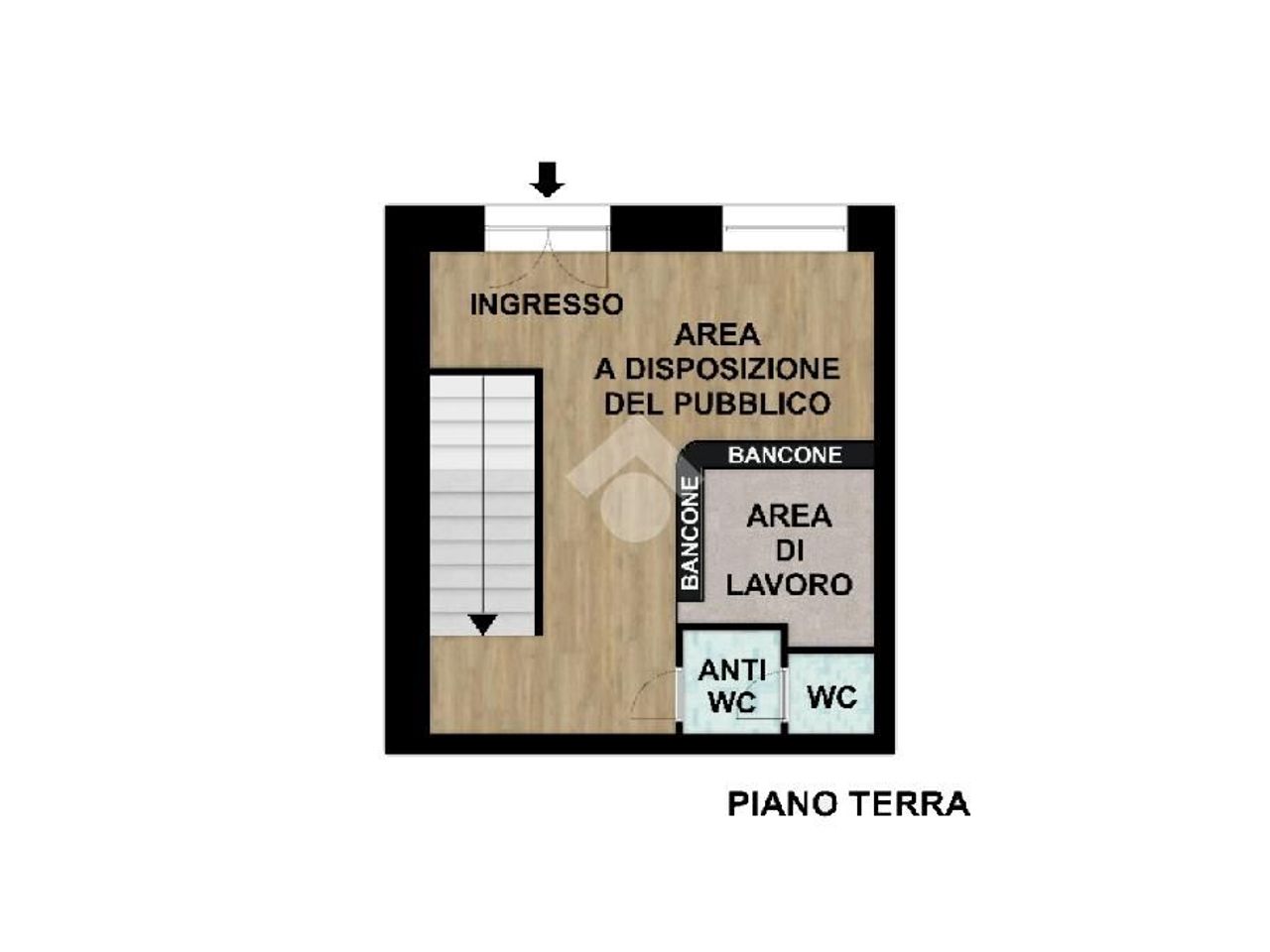 Negozio in Via Majnoni 15, Erba, {3} - Planimetria 1