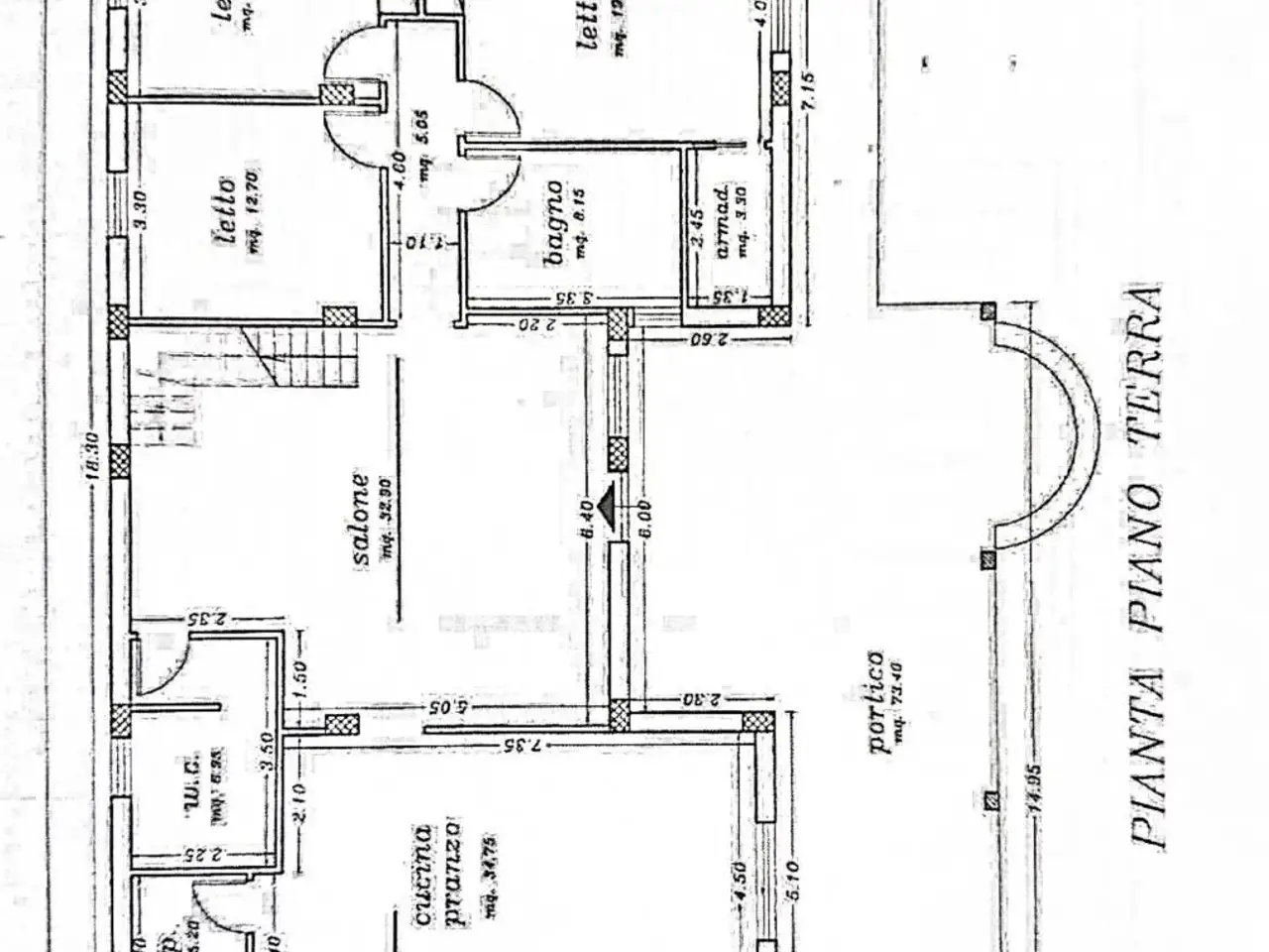 Villa in vendita, Via Mirto, Partinico - Planimetria 1