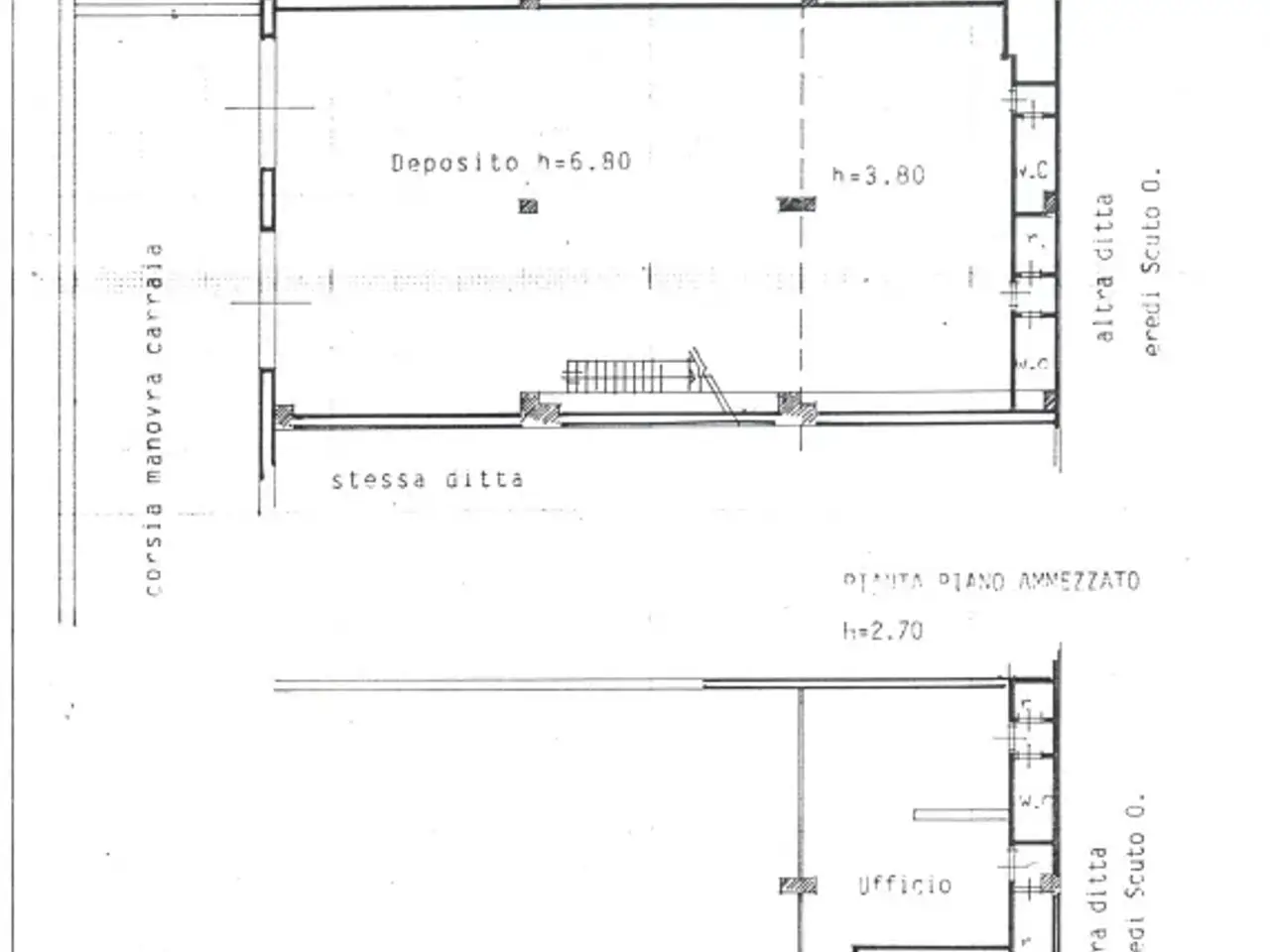 Locale commerciale in Via Luciano Tomasello 4, Aci Catena, {3} - Planimetria 1