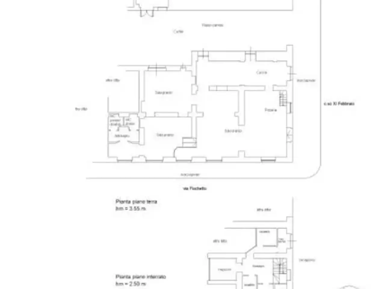 Ristorante in Corso 11 Febbraio 6, Torino, {3} - Planimetria 1