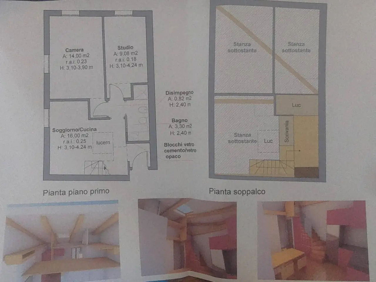 Mansarda in vendita, Riva Longa, Venezia - Planimetria 1