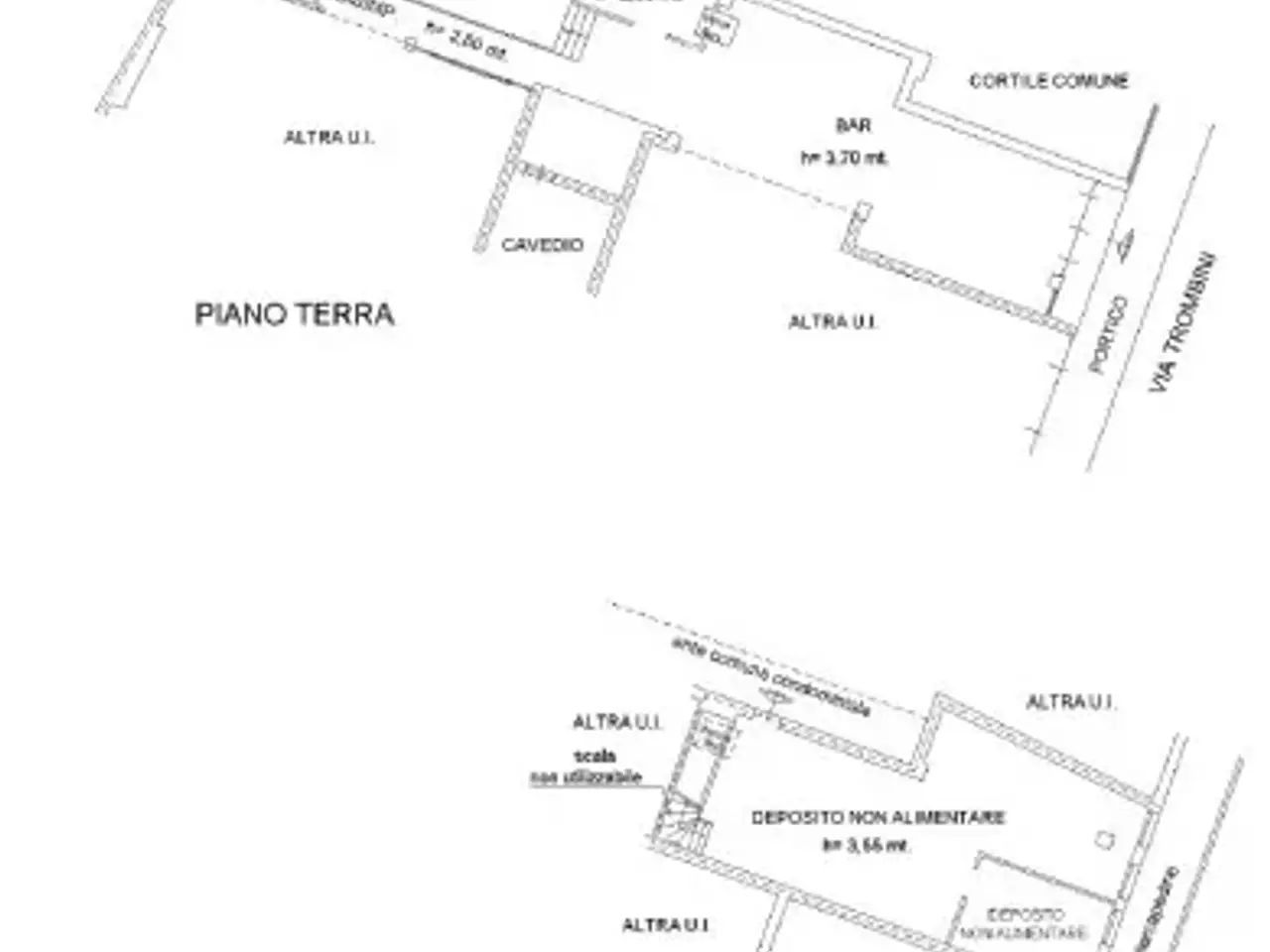 Negozio in Via Sant'Antonio, Gallarate, {3} - Planimetria 1