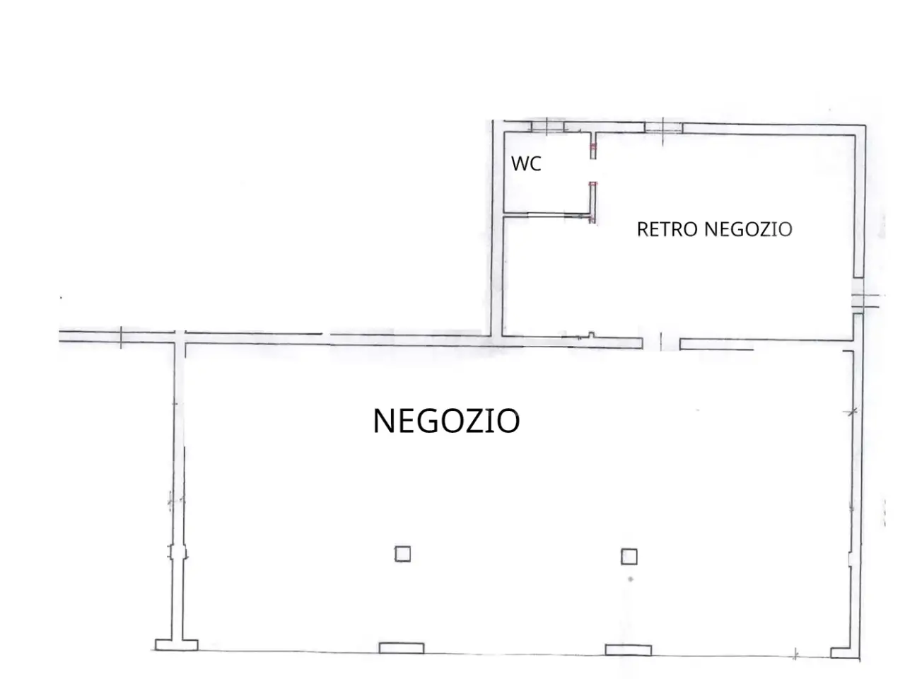 Negozio in , Porto Tolle, {3} - Planimetria 1
