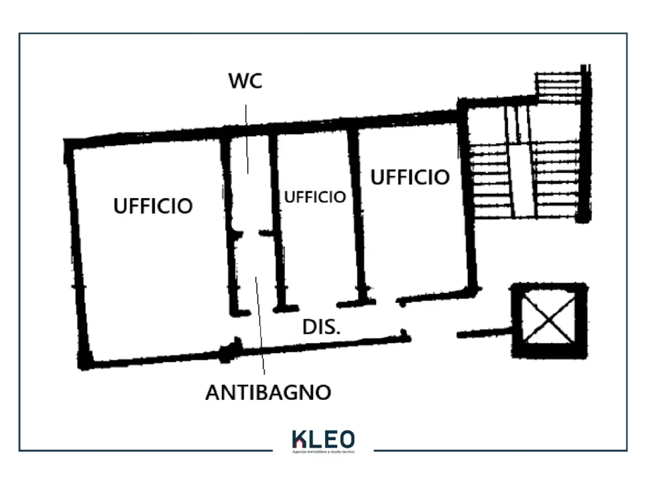 Ufficio in , Forli', {3} - Planimetria 1