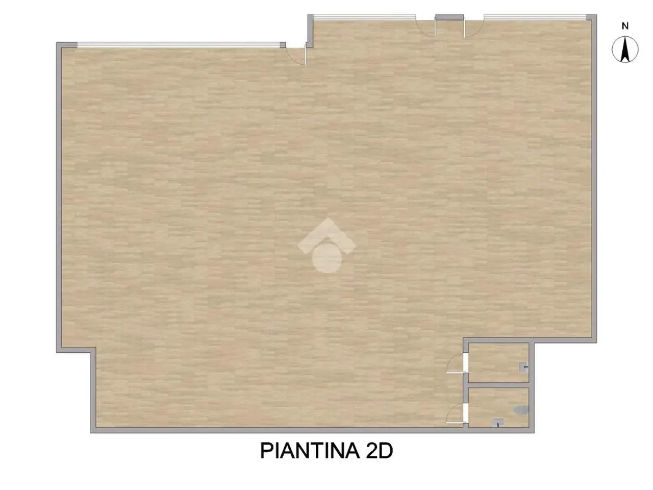 Negozio in Via Cremona 10, Manerbio, {3} - Planimetria 1