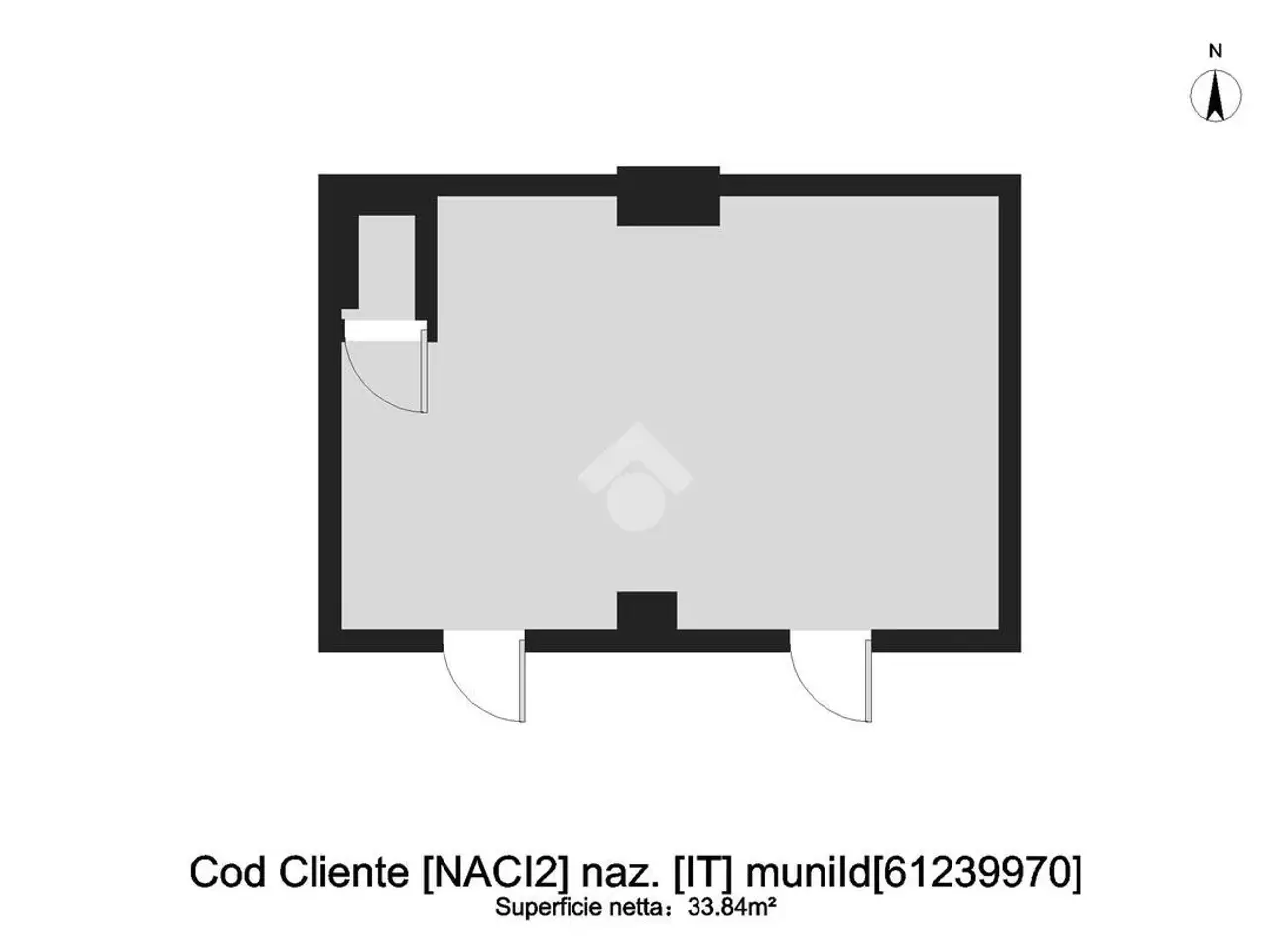 Negozio in Via Bottazzi 19, Napoli, {3} - Planimetria 1