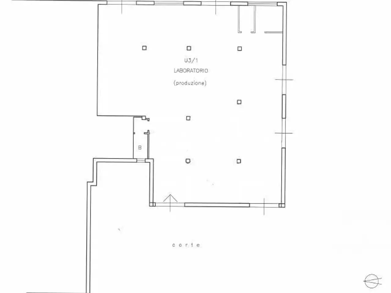 Laboratorio in Via Buozzi 83, Ancona, {3} - Planimetria 1