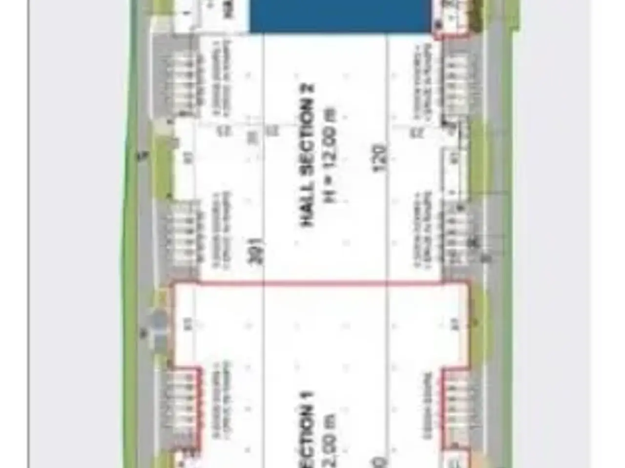 Capannone in Via Francesco Guarnerio, Trezzo Sull'Adda, {3} - Planimetria 1
