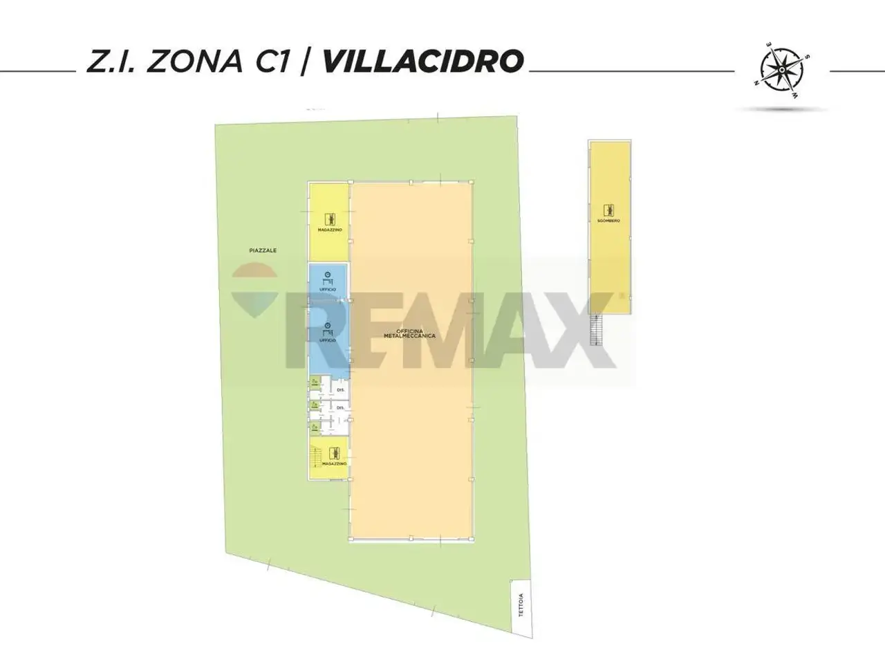 Capannone in , Villacidro, {3} - Planimetria 1
