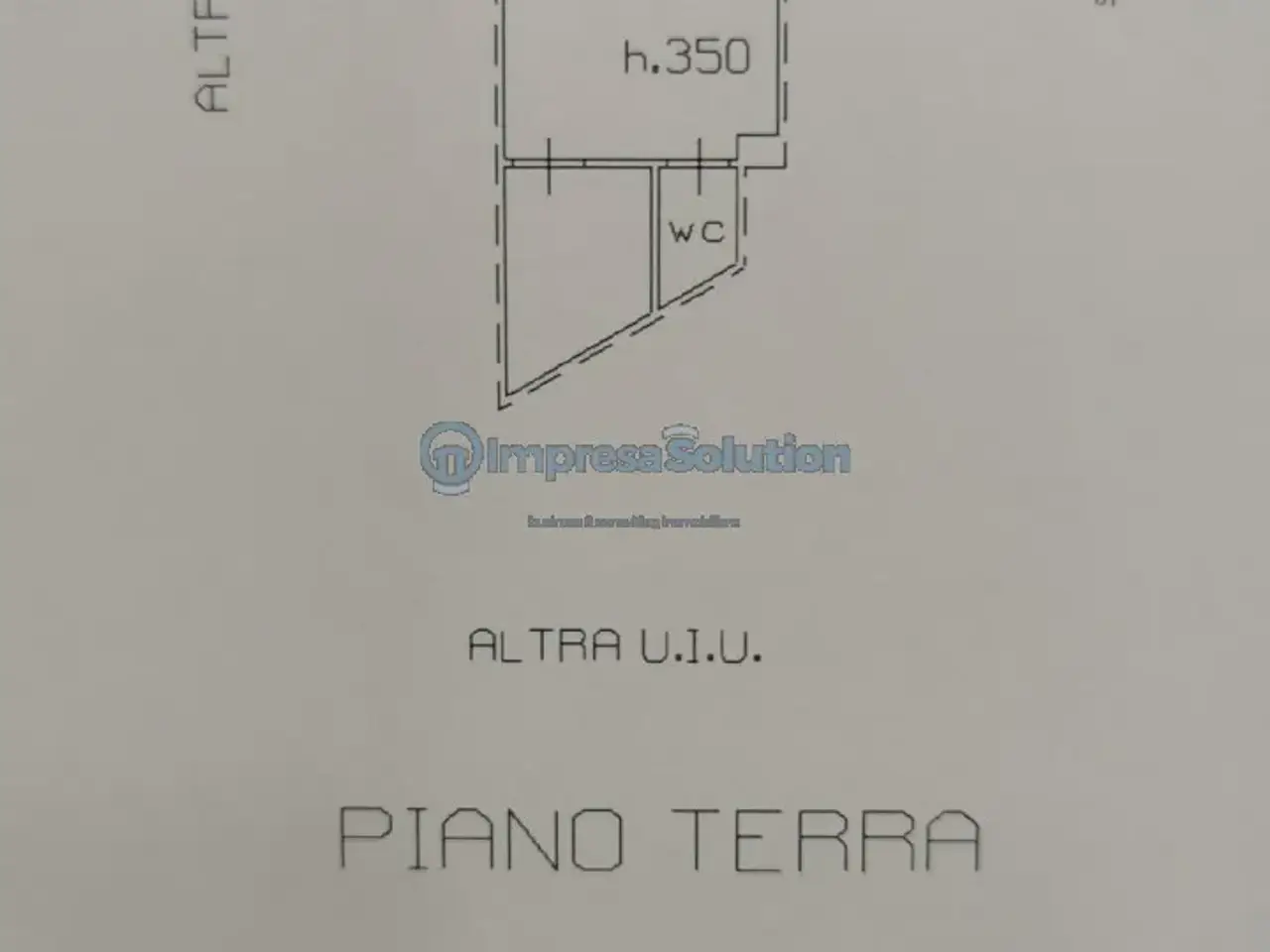 Negozio in Viale Cavalleggeri d'Aosta, Napoli, {3} - Planimetria 1
