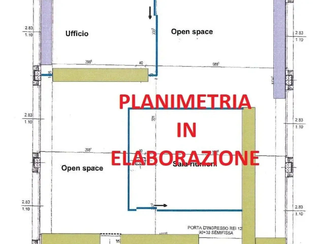 Bilocale in affitto, Via Pietro Lianori, Bologna - Planimetria 1
